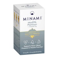 MINAMI MorEPA PLATINUM + VITAMIN D3, 60 Caps